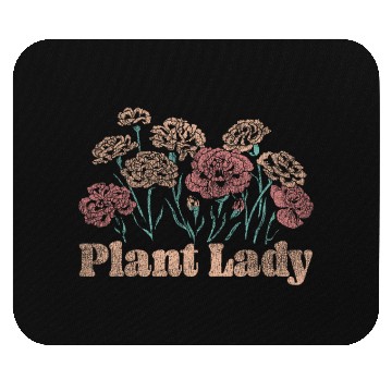Discover Plant Lover Gardening Flower Plant Mouse Pads