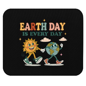 Discover Earth Day is every day Mouse Pads