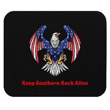 Discover Keep Southern Rock Alive Mouse Pads