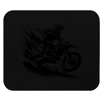 Discover Motocross Jump Action Track And Pure Dirt Mouse Pads
