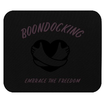 Discover Boondocking Embrace the Freedom Mouse Pads