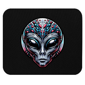 Discover Mutant Grey Alien Mouse Pads