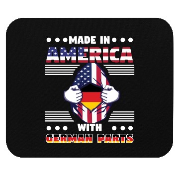 Discover Made In America With German Parts Mouse Pads