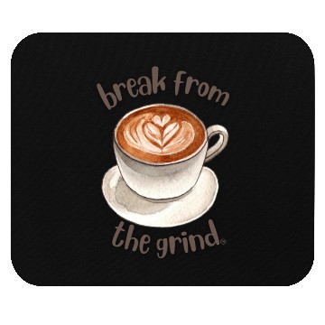 Discover Coffee Latte Mouse Pads