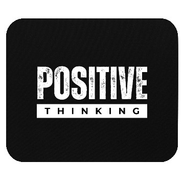 Discover Positive Thinking Inspirational Quote Mouse Pads