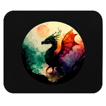 Discover Abstract Dragon Mouse Pads