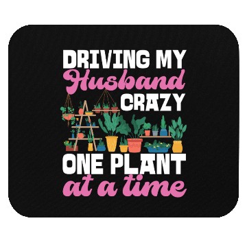 Discover Plant Lover Gardening Husband Wife Mouse Pads
