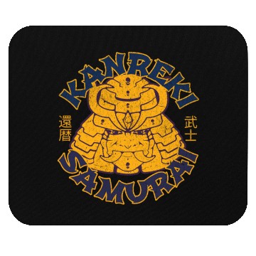 Discover Kanreki 60th Birthday Japanese Samurai Mouse Pads