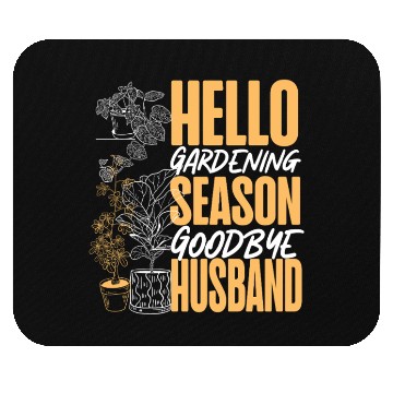 Discover Plant Lover Gardening Husband Wife Mouse Pads