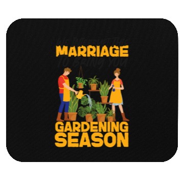 Discover Plant Lover Gardening Husband Wife Mouse Pads