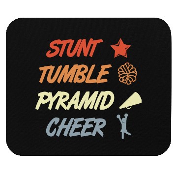 Discover Vintage Cheerleading Saying Mouse Pads