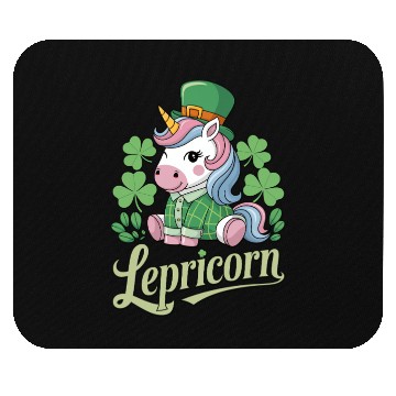 Discover Lepricorn St Patrick's Day Magic Fun Mouse Pads