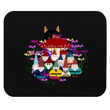 Discover Garden Gnomes Mouse Pads