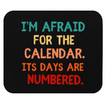Discover Funny Dad Joke Calender Humor Mouse Pads