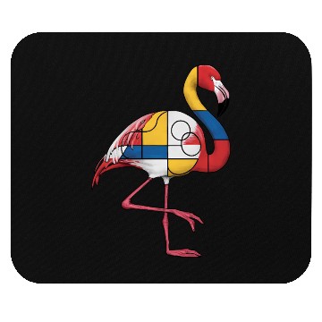 Discover Fibonacci Flamingo Mouse Pads