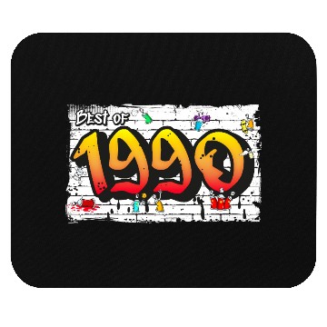 Discover Best of 1990 Graffiti – 35 Years of 90s Vibes Mouse Pads