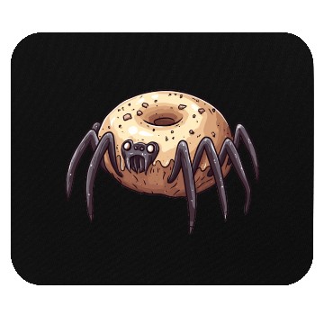 Discover Donut Spider Funny Creative Motif Mouse Pads