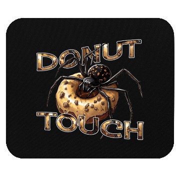 Discover Donut Spider Funny Pun Mouse Pads