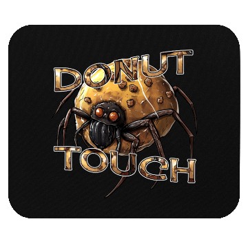 Discover Donut Spider Funny Pun Mouse Pads