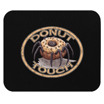Discover Donut Spider Funny Pun Mouse Pads