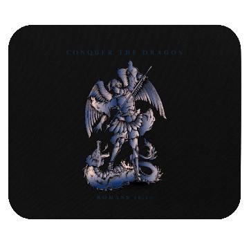 Discover Conquer The Dragon Mouse Pads