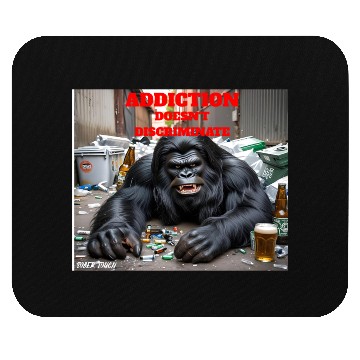 Discover Bigfoot Sober Tough Mouse Pads