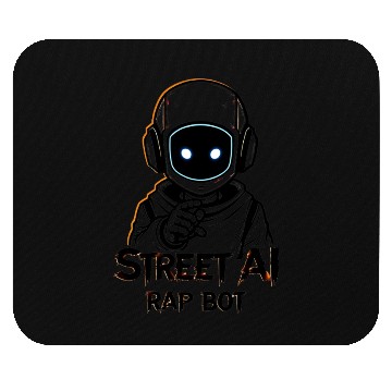 Discover Street AI Rap Bot – Futuristic Hip-Hop Astronaut D Mouse Pads