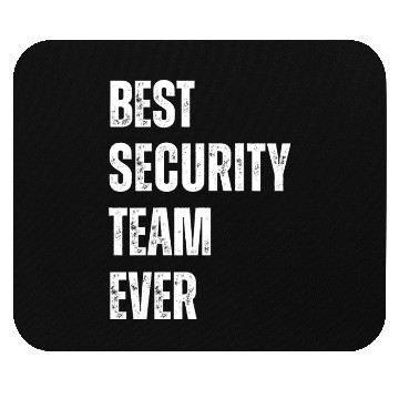 Discover Best Security Team ever Mouse Pads