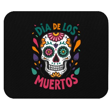 Discover Mexico Día de los Muertos Skull Mouse Pads
