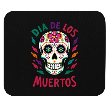 Discover Mexico Día de los Muertos Skull Mouse Pads