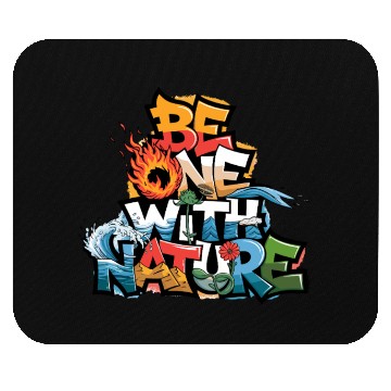 Discover Be One With Nature: Embrace Earth Elements in Mouse Pads