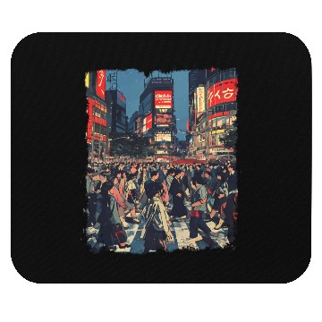 Discover I SURVIVED SHIBUYA CROSSING - JAPAN THEME Mouse Pads