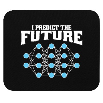 Discover I Predict the Future – AI, Neural Network, Data Mouse Pads