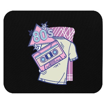 Discover Retro Neon Aesthetic – 80s & 90s Vintage Mouse Pads