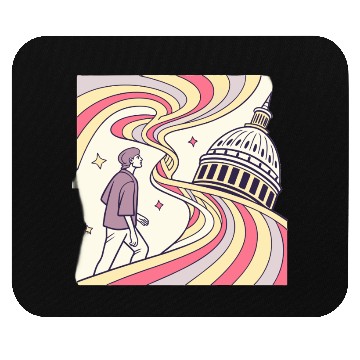 Discover Dreamwave Illusion – Surreal AI Art Mouse Pads