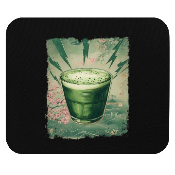 Discover POWERED BY MATCHA - JAPAN THEME Mouse Pads
