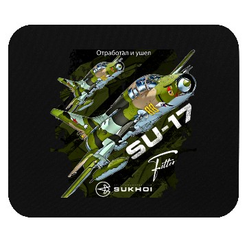 Discover Sukhoi Su-17 Fitter – Iconic Soviet Jet Mouse Pads