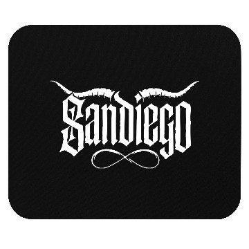 Discover San Diego gothic aesthetics Mouse Pads