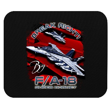 Discover F/A18 Super Hornet Us Air Force Fighterjet Mouse Pads