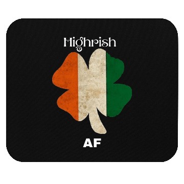 Discover Irish AF – Funny St. Patrick’s Day Drinking Mouse Pads