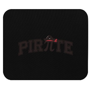 Discover Pirate Pi Math Humor Design With Skull Hat Mouse Pads