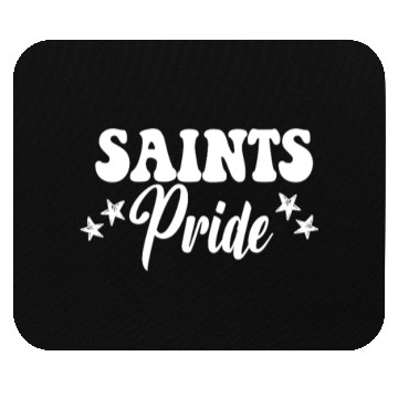 Discover Saints Pride High School Saints Sports Team Saints Mouse Pads