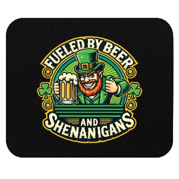 Discover St. Patrick's Day: Beer And shenanigans Motivation Mouse Pads