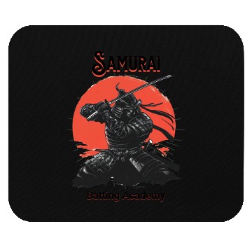 Discover Samurai batting academy Mouse Pads