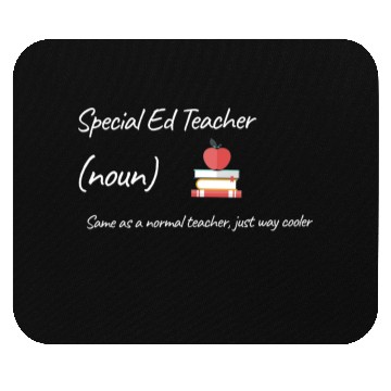 Discover Special Ed Teacher Same As Normal Teacher Cooler Mouse Pads