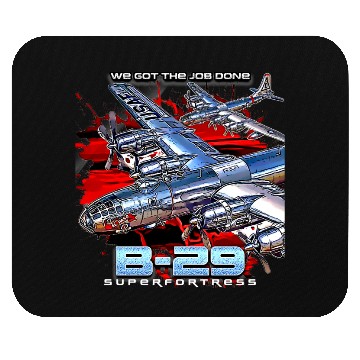 Discover B29 Superfortress War II-era Bomber Aircraft Mouse Pads