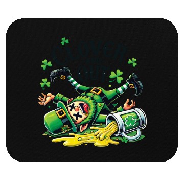 Discover clover and out St. Patrick's Day Mouse Pads
