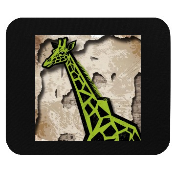 Discover Stylized giraffe Mouse Pads
