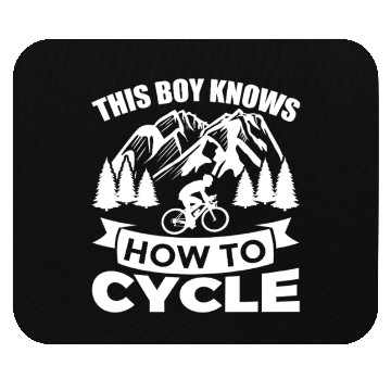 Discover This Boy Knows How To Cycle Mouse Pads