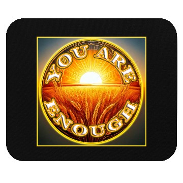 Discover You Are Enough 4 - Let Friends Know They're Enough Mouse Pads